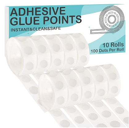 Glue Dots (100 per roll; 10 rolls)