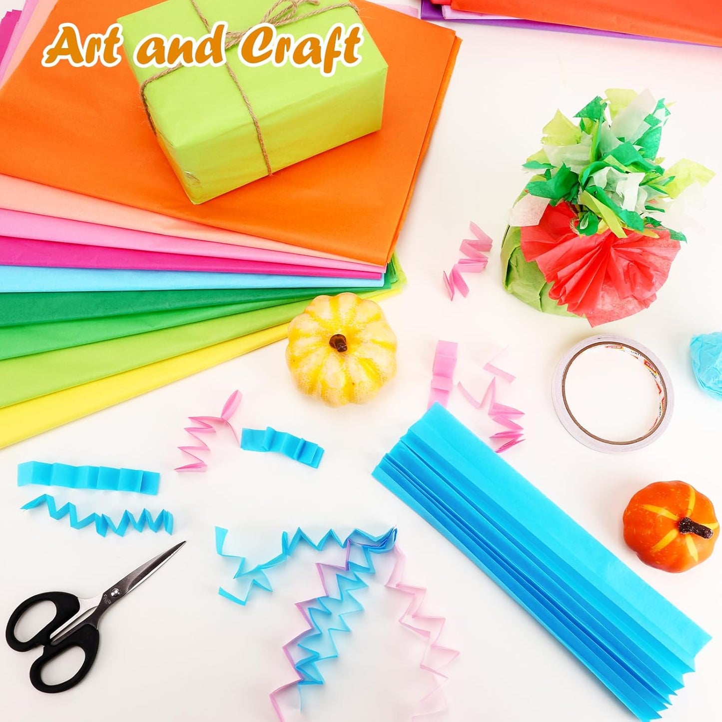 200 Sheets Tissue Paper, 20 Colors 14" X 20" Each