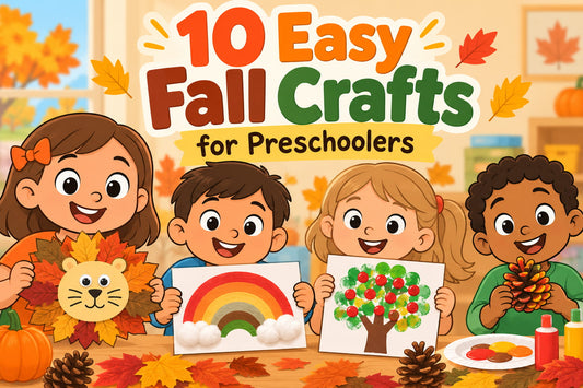 Easy Fall Crafts for Preschoolers: Simple Ideas for Ages 3–5