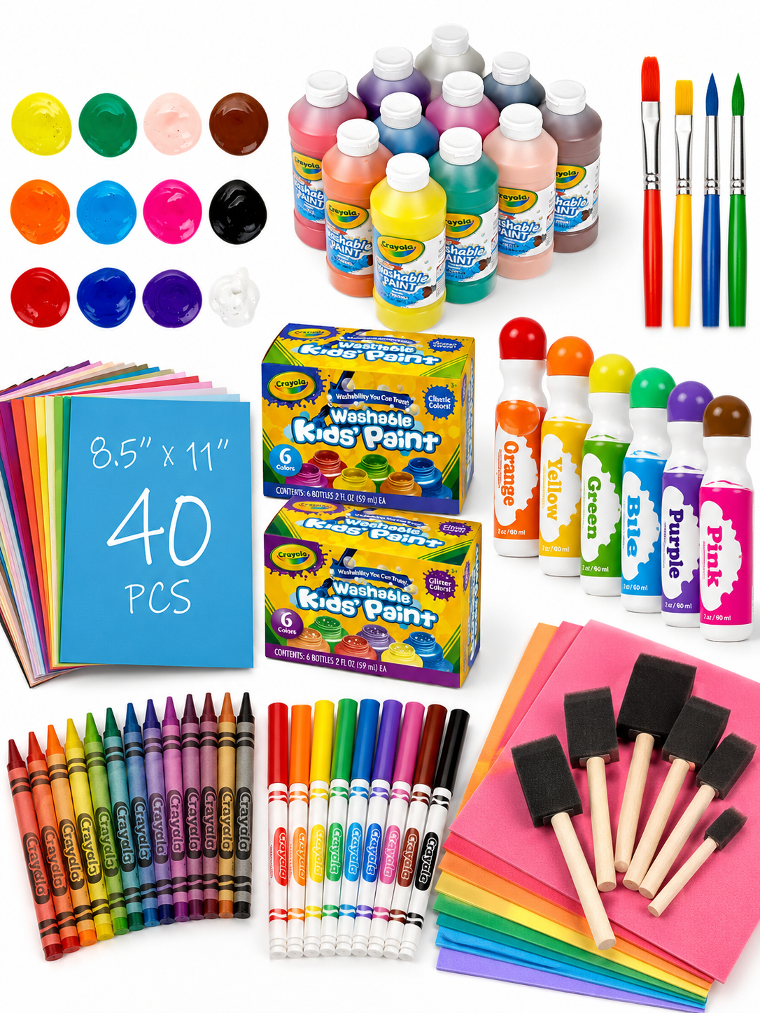 Painting, Coloring, Drawing & Paper