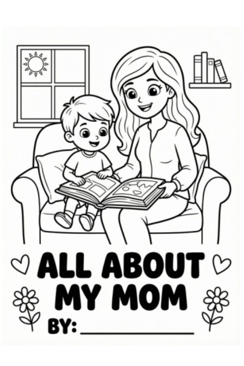 All About My Mom (Boy Version) - Mother's Day Free Printable