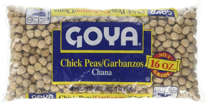 Chick Peas Dried, Uncolored, 1 pound bag