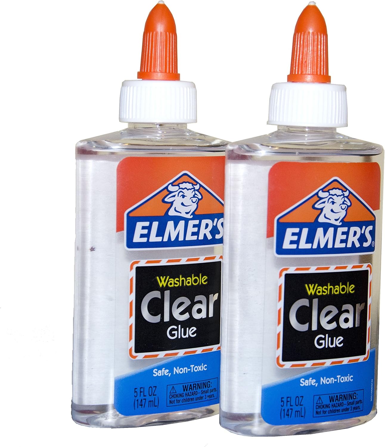 Elmer's Clear Glue 2 pack, 5 Oz each, Clear School Glue (2 Pk)