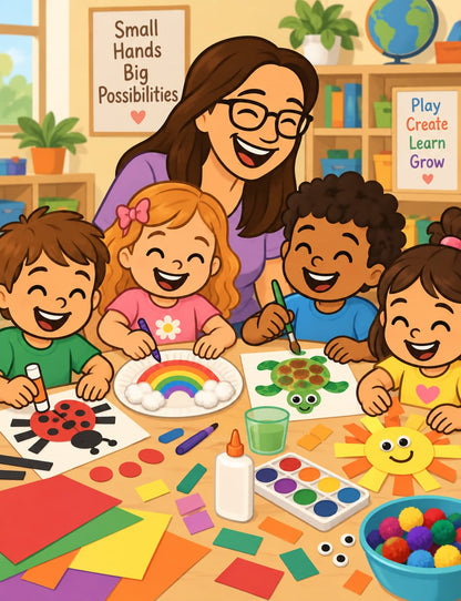 99 Preschool Crafts & Activities - Single-Location Professional License