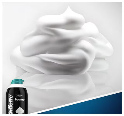 Foamy Shaving Cream, Sensitive Skin, 11 Ounce,(Pack of 2)