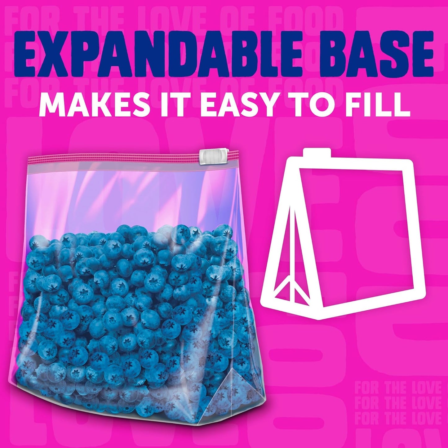 Ziploc Quart Food Storage Slider Bags, 42 Count